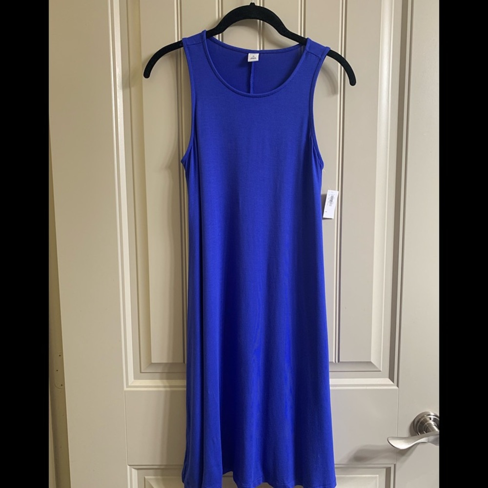 Old navy royal blue sleeveless dress - NWT